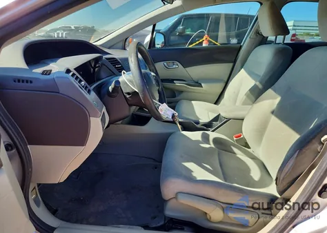 2012 Honda Civic Lx z USA, uszkodzony, nr VIN 19XFB2F56CE328957